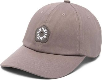 Kenzo Accessoires, Heren, Grijs, ONE Size, Katoen, Cap 92