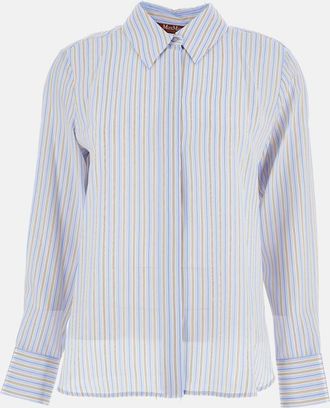 Max Mara Multicolor Silk Shirt