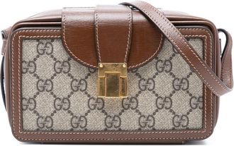 Gucci Pre-owned Gucci Mini GG Supreme Clasp Crossbody Ladies 6CTX2P76CSIWS2RP