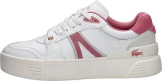 Lacoste L002 Sneakers - Dames - Sneakers - Wit - 41 EU - Leer - Schoenen