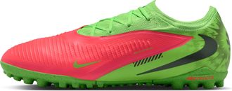 Nike Mens Phantom 6 Low Pro Erling Haaland Turf Soccer Shoes in Pink | IH1788-603