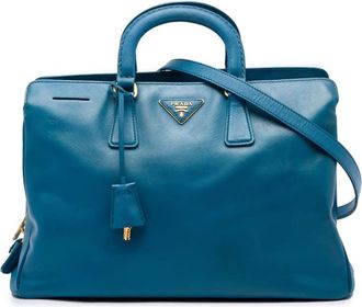 Prada Pre-owned Prada Medium Saffiano Lux Zip Tote Ladies HXYQ1JDOG74ZEME0
