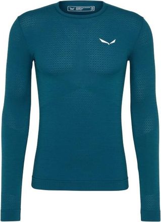 Salewa Zebru Responsive L/S Tee Merinounterw&auml;sche f&uuml;r Herren | blau