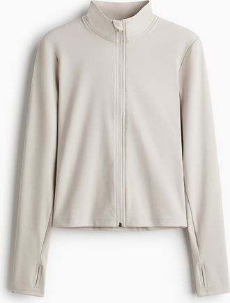 H&M Sportshirt mit SoftMove - Brown