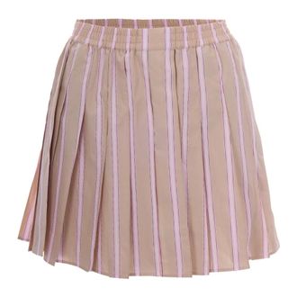 Lacoste Short Skirts, female, Multicolor, Size: 3XS Lionne Pleated Skirt