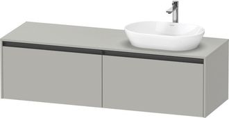 Duravit Duravit Ketho.2 Mueble Bajo Lavabo, Recorte De Lavabo A La