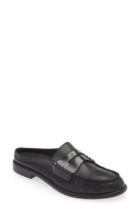 Rag & Bone Carter Penny Loafer Mule in Blk at Nordstrom, Size 5.5Us