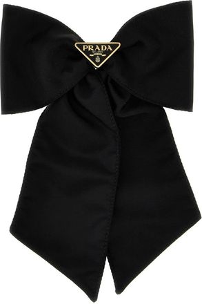 Prada Pasador Adornado con Lazo - Accessories - Mujer - Negro - ONE SIZE