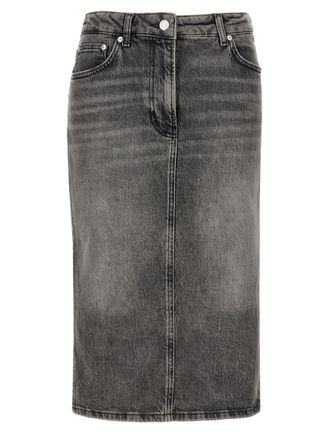 Women's Moschino Denim Skirts - up to −88% | Stylight