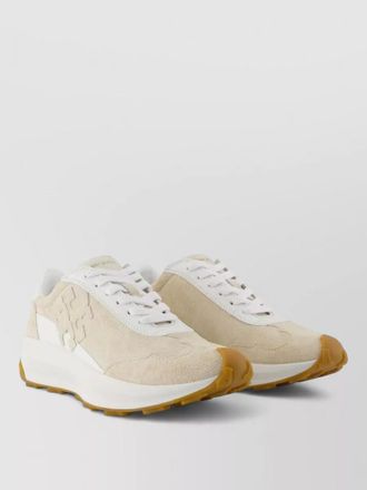 Tory Burch leather trainer sneakers low profile design