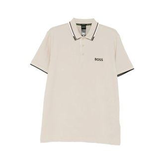 HUGO BOSS Hombre, Camisetas, Beige, Talla: S