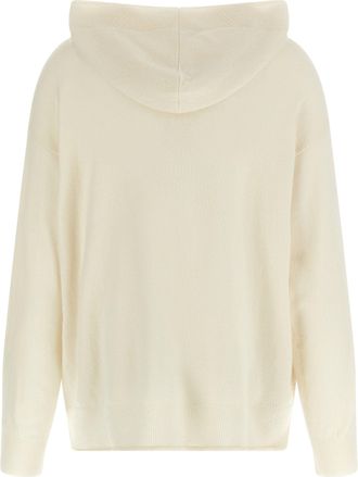Max Mara Cashmere Hooded Cardigan - Ivory