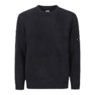 C.P. Company Knit - male - C.P. Company - Round-neck Knitwear - Blue - XL - Knitwear