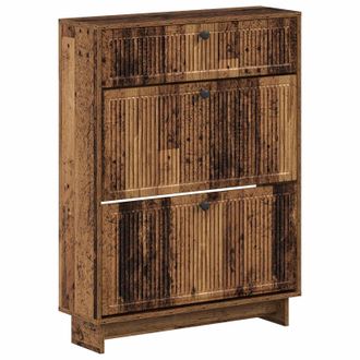 vidaXL Armario Zapatero Ede 78 X 24 X 103 Cm Madera De Ingenier&iacute;a Vidaxl