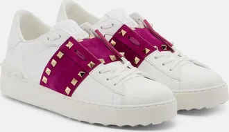 Valentino Garavani Zapatillas Rockstud Untitled de piel