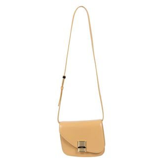 Ferragamo Dames, Tassen, Beige, Maat: ONE Size Leer