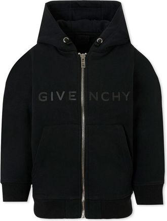 Givenchy Zip-Up Hoodie With Logo