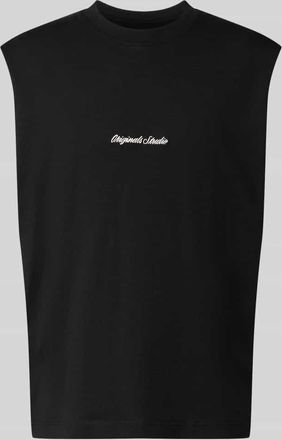 Jack & Jones Jack & Jones T-Shirt mit Stitching in Black, Gr&ouml;&szlig;e XXL