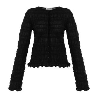 By Malene Birger Cardigans, female, Black, Size: M Ebba Cardigan