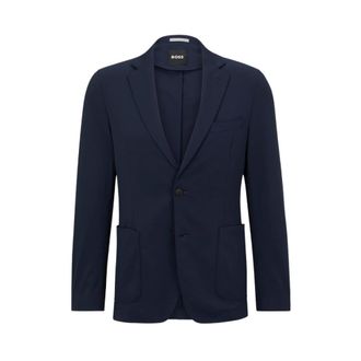 HUGO BOSS Jassen, Heren, Blauw, L, Americana Boss Hugo Boss Jas 50495607