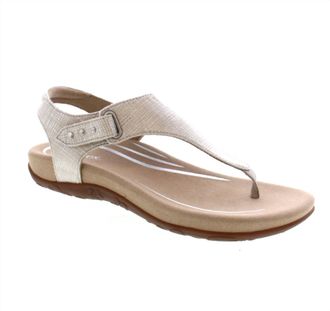 Aetrex Womens Ellie Sandal In Grey