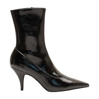 Jeffrey Campbell Dames, Schoenen, Zwart, Maat: 40 EU Leer