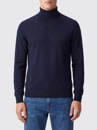 KANGRA Dolcevita in lana merino extrafine con bordi a costine