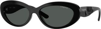 Vogue Sunglasses, female, Black, 55 MM, Vo5630S Sunglasses