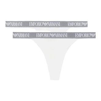 Emporio Armani Bottoms, female, White, Size: S Briefs