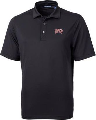 Cutter & Buck Mens Cutter & Buck Black UNLV Rebels Big & Tall Virtue Eco Pique Recycled Polo at Nordstrom, Size 4X-Large
