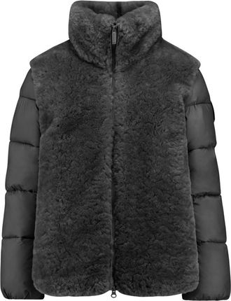 Bomboogie Giacca bimateriale - - Jackets - Donna - Nero - XS