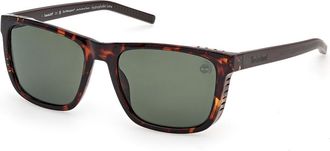 Timberland TB00086 Polarized 52R Mens Sunglasses Tortoiseshell Size 55