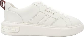 Bally Ladies White Maxim Low Top Sneakers, Brand Size 36 ( US Size 5.5 )