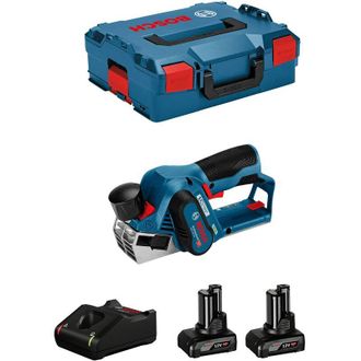 Bosch Pialletto BOSCH GHO 12V-20 (2 x 6,0 Ah + GAL12V-40 + L-Boxx 136)