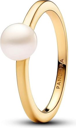 Pandora Treated Freshwater Cultured Pearl Ring