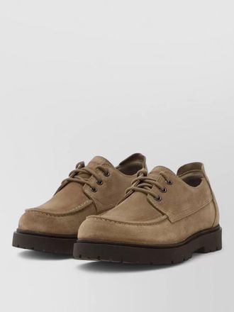 Birkenstock leather lace-up oxford shoes