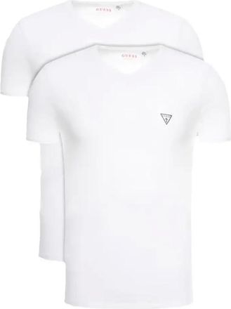 Guess Hombre, Camisetas, Blanco, Talla: L