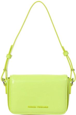 Chiara Ferragni Groene Schoudertas - Dames - Schoudertassen - Groen - ONE Size - Leer - Tassen