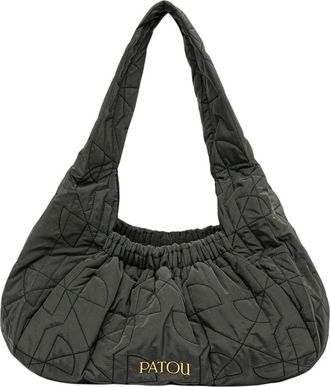 Patou Tassen > Shopper - Dames - Schoudertassen - Groen - ONE Size - Polyester - Tassen