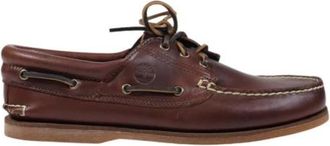 Timberland Bruin Leren Veterschoenen - Heren - Bootschoenen - Bruin - 45 1/2 EU - Schoenen