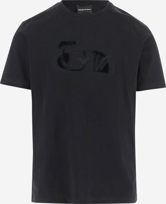 Emporio Armani T Shirt Emporio Armani In Cotone Con Logo