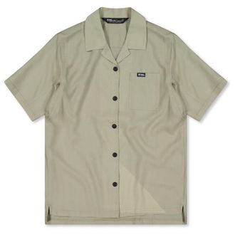 Mons Royale Breezer Merino Short Sleeve Shirt Velounterhemd f&uuml;r Damen | grau/oliv
