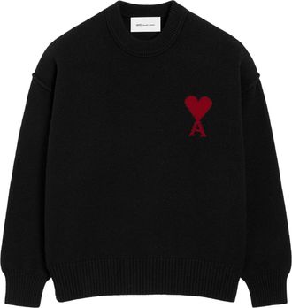 Ami Quota Ami De Coeur Crewneck Sweater