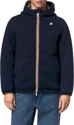 K-Way Giacca Spacer Nylon Double - - Sport - Uomo - Blu - XL