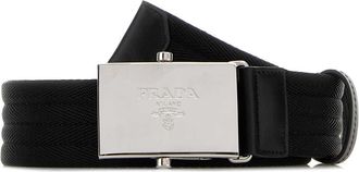 Prada Black Fabric Belt