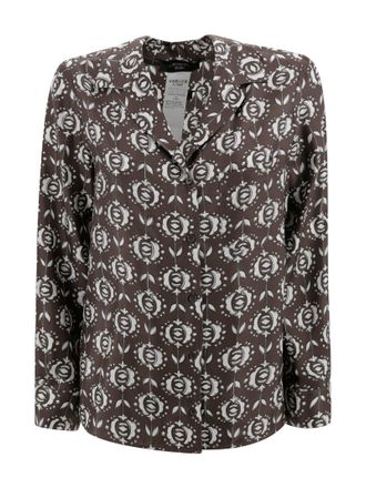 Max Mara Printed Silk Oncia Shirt