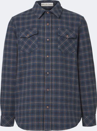 God's True Cashmere Camisa Rugged Explorer de cachemir a cuadros