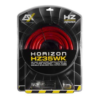 OEM Esx Hz35wk - Juego De Cables Para El Montaje Del Amplificador, Secci&oacute;n Transversal 35 Mm&sup2;
