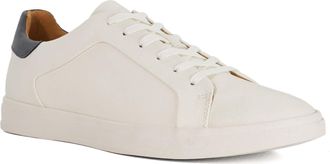 Dune London Mens Traces Lace-Up Trainers Size UK 12 White