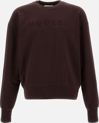 Alexander McQueen Felpa Girocollo
